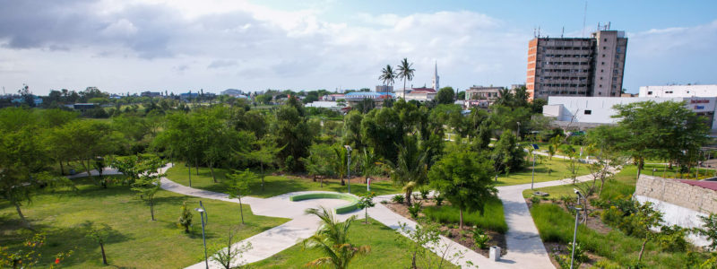 Green Infrastructure in Beira, a climate solution, becomes a tourist attraction